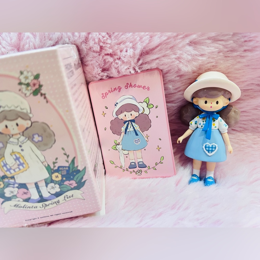Molinta From “Spring List” Series Figures - “Spring Showers”